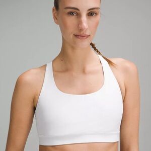 🥥 Lululemon Energy Bra White Strappy
Back Medium Support B-D Size 8
